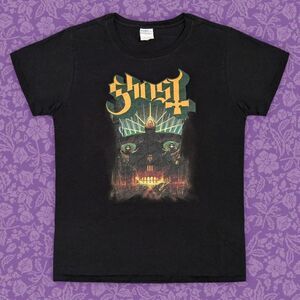 Black Ghost Meliora Graphic Band T-Shirt | Size L